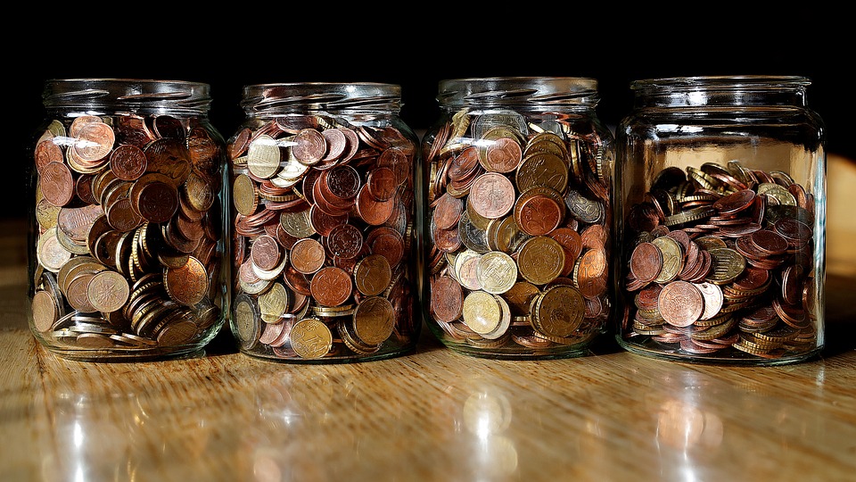 mince ve sklenicích